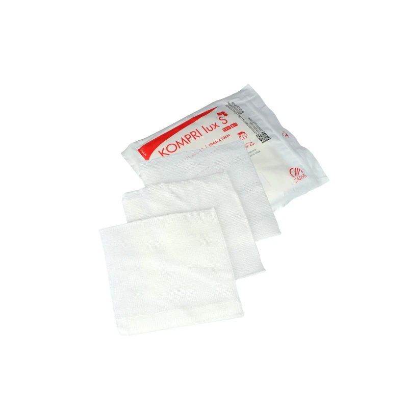 Kompresy gázové sterilné 10x10 cm_2 ks